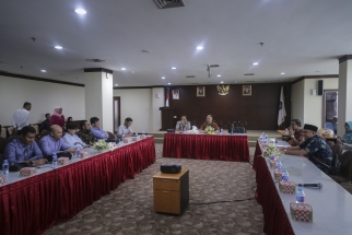 Dialog antara dua anggota DPRD Kepri dengan DPRD Maluku Utara