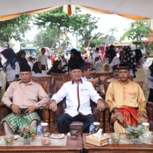 H Sayhrul SPd bersama perwakilan FKPD Tanjungpinang dalam acara Gawai Seni.