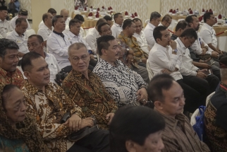 Jajaran DPRD Kepri saat ikut musrenbang