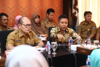 Ketua Komisi IV DPRD Kepri Teddy Jun Askara menyampaikan arahan