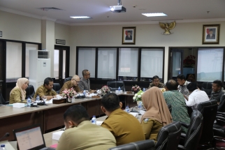 Komisi I menggelar rapat mitra dengan Setwan DPRD Kepri