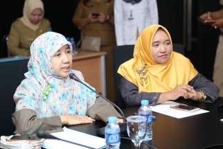 Legislator perempuan DPRD Kepri Suryani dan Susilawati