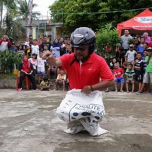 Meski Tertinggal dari Peserta Lainnya tapi Pak Wali Kota Tetap Semangat