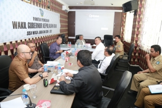 Panlih Cawagub DRPD Kepri rapat bersama Sekwan dan jajaran lainnya