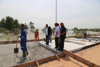 Pansus LKPj DPRD Kepri mengawasi serius pembangunan pelebaran jalan coastal area Kabupaten Karimun