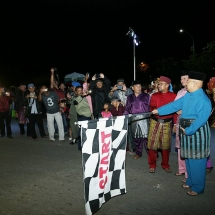 Pelepasan peserta pawai takbir Idul Adha