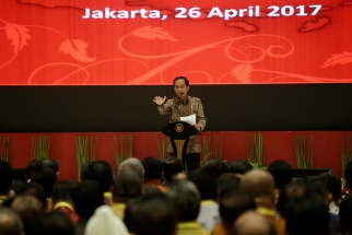 Sambutan Presiden RI Joko Widodo