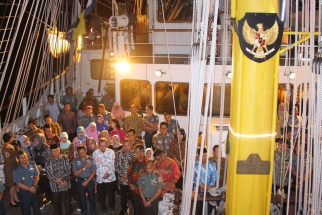 Suasana di atas Geladak KRI Bima Suci-945