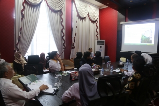 Suasana pertemuan antara Komisi II DPRD Kepri dengan BPJS TK Tanjungpinang