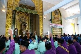 Suasana pesantren Ramadan yang dibuka Wali Kota Lis Darmansyah