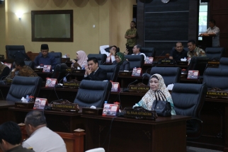 Suasana sidang paripurna