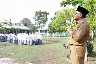 Wali Kota Tanjungpinang Lis Darmansyah menyampaikan pengarahan