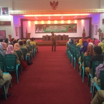 Walikota Tanjungpinang Lis Darmansyah Memberikan Penjelasan Tentang Manfaat BPJS Ketenagakerjaan Bagi Honorer Pemko