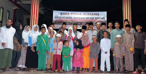 30 Anak Yatim Dapat Santunan  Harian Kepri