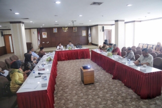 Komisi IV DPRD Riau saat belajar soal Perda Listrik ke Komisi III DPRD Kepri