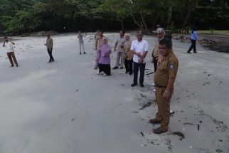 Pengecekan ke bibir pantai