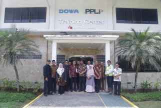 Foto bersama di PPLI Bogor