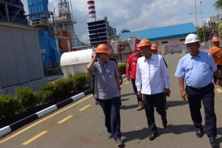 Jajaran Komisi III DPRD Kepri mendatangi PLTU di Batam