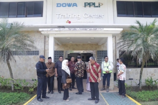 Jajaran Komisi III DPRD Kepri saat berada di PPLI Bogor