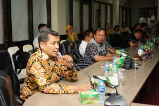 Ketua Banggar DPRD Banten saat kunker ke DPRD Kepri