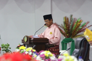 Sambutan Plt Gubernur Kepri, Isdianto