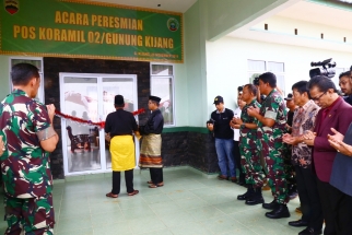 Doa bersama jelang peresmian