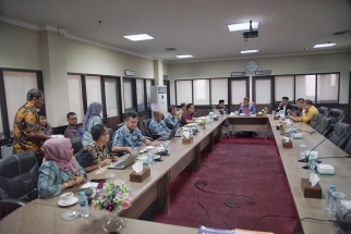 Jajaran PLN Batam saat hadiri RDP dengan Komisi III DPRD Kepri