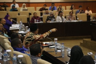 Suasana pertemuan antara DPD RI dengan Bapemperda DPRD Provinsi se Indonesia