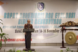 Wakil Ketua Komisi IV DPRD Kepri Sirajudin Nur saat menyampaikan sambutan