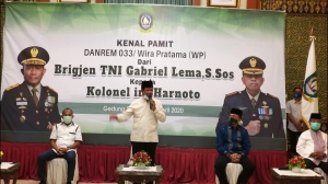 Plt Gubernur Kepri, Isdianto saat menyampaikan sambutan