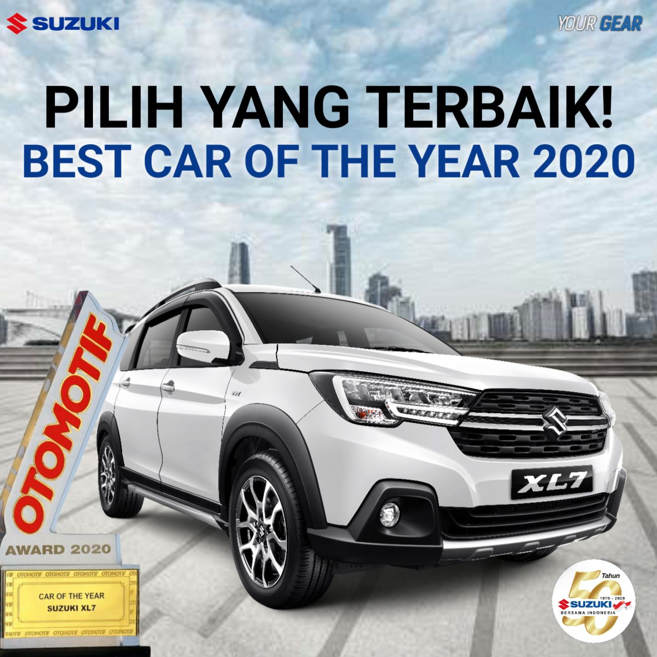 Baru Diluncurkan Suzuki  XL 7 Raih Penghargaan Mobil  