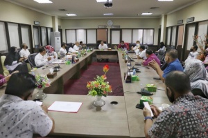 Suasana pertemuan pansus RDTR Kota Batam dengan Komisi III DPRD Kepri