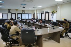 Suasana RDP Komisi I DPRD Kepri dengan BPN