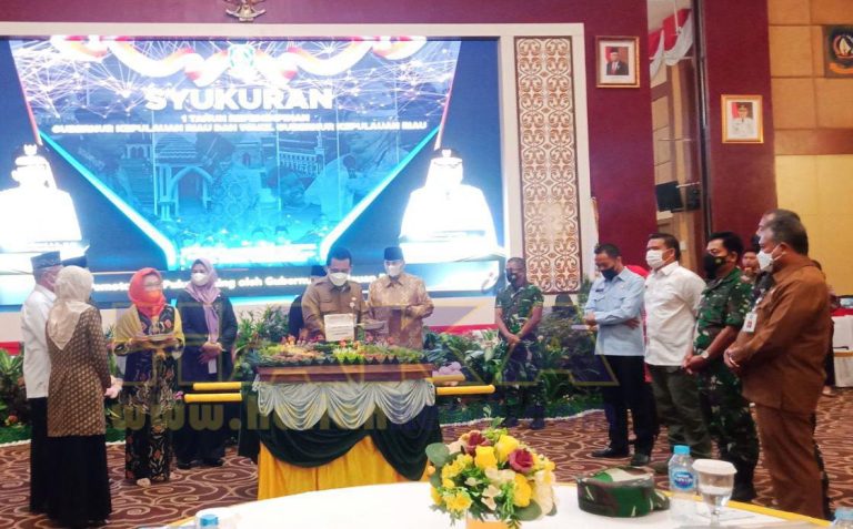 Syukuran 1 Tahun Kepemimpinan Ansar-Marlin, Ibu Wagub Kepri Tak Hadir
