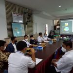 Rapat pertemuan antara Komisi I DPRD Kepri dengan BPN Bintan