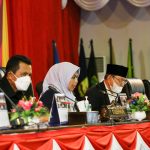 Wakil Ketua I DPRD Kepri Dewi Kumalasari saat memimpin jalannya sidang paripurna